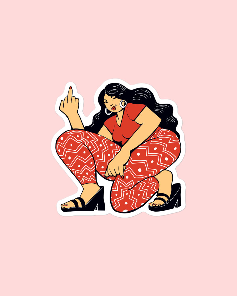 medium sized sticker