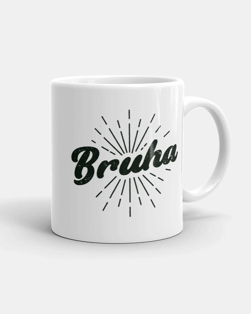 11 oz mug with black design