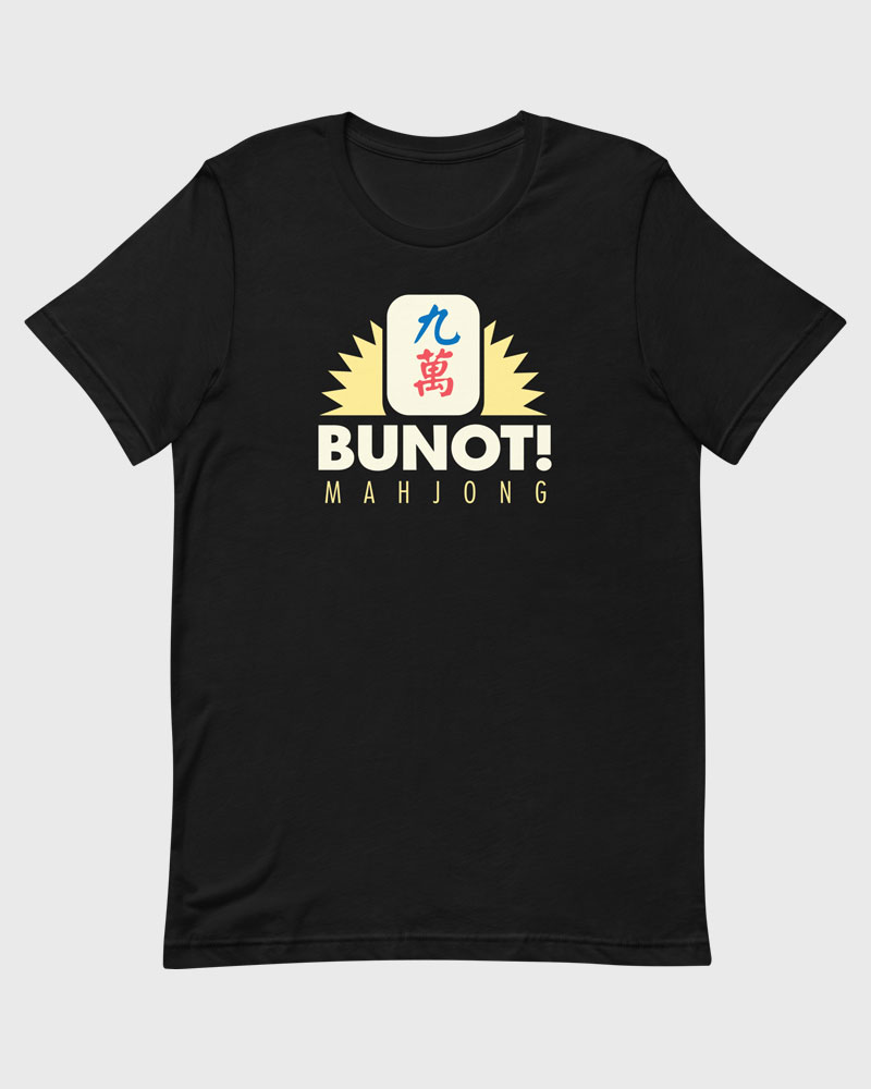 Black t-shirt product photo