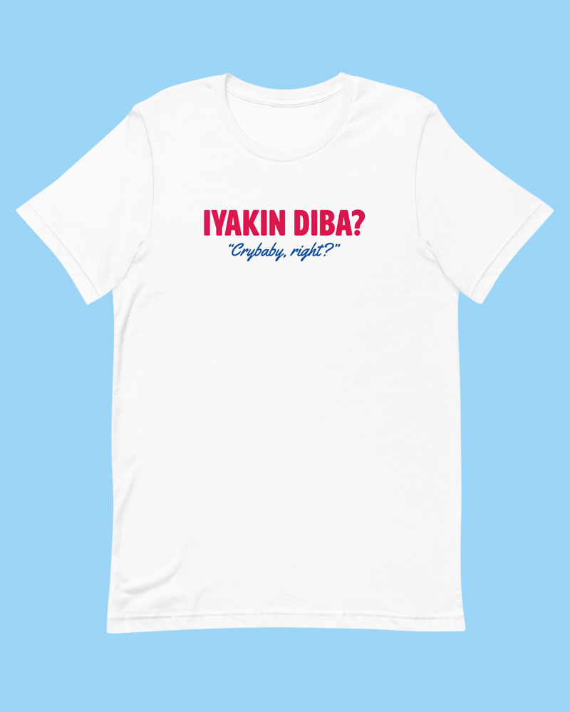 White t-shirt product photo