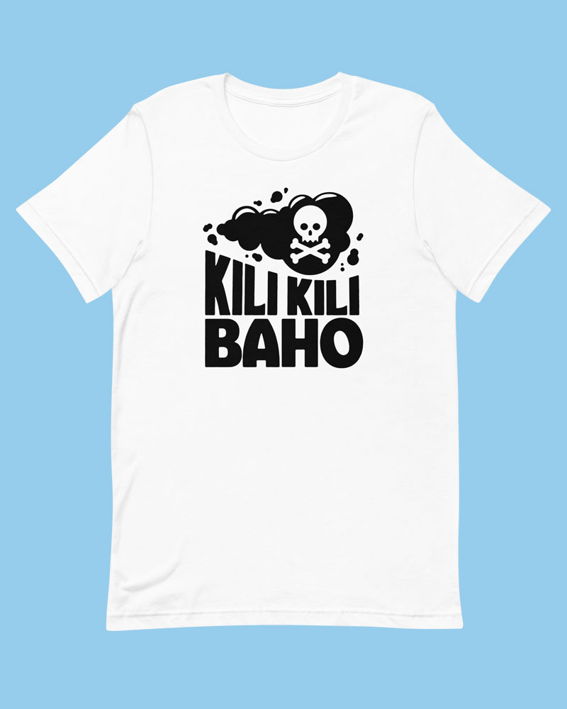 White t-shirt product photo