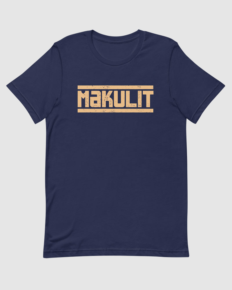 Navy blue t-shirt product photo