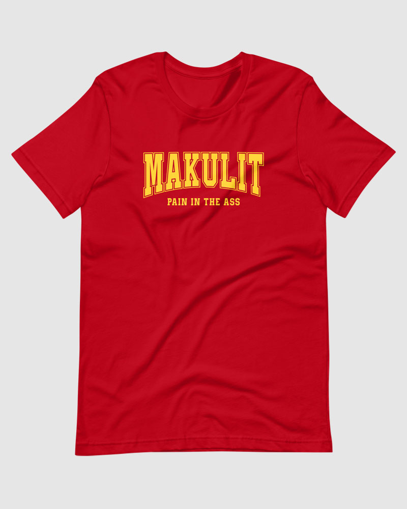 Red t-shirt product photo