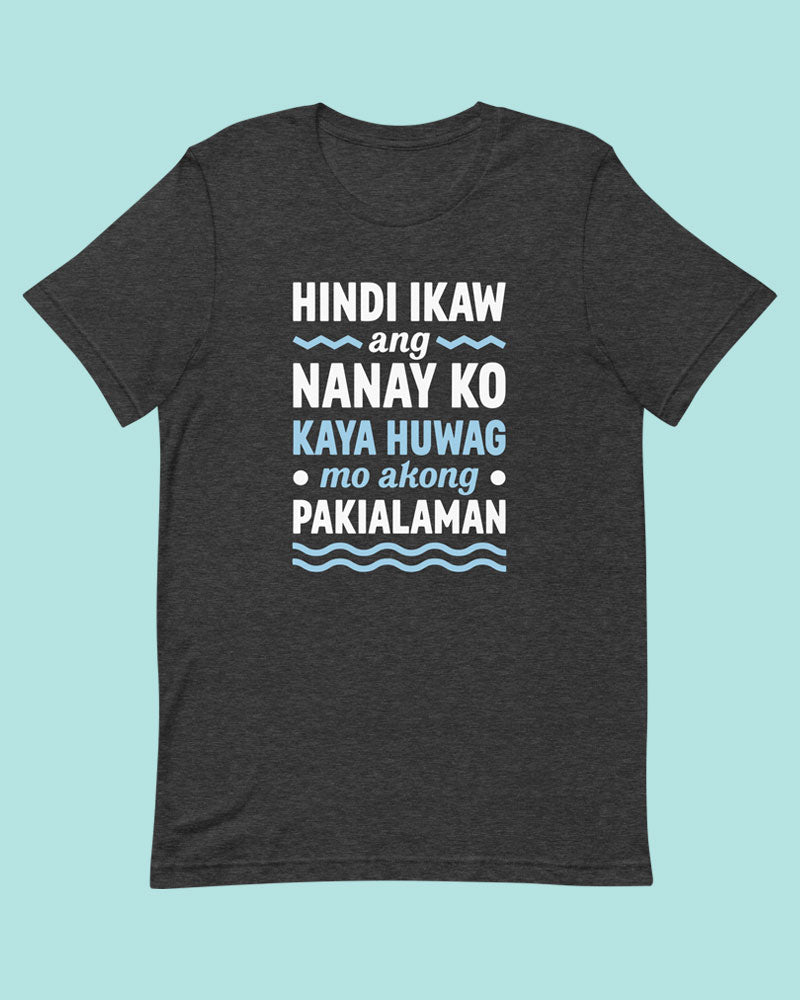 Dark grey heather t-shirt product photo