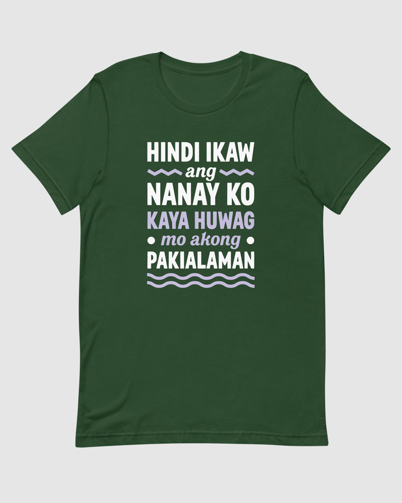 Forest green t-shirt product photo