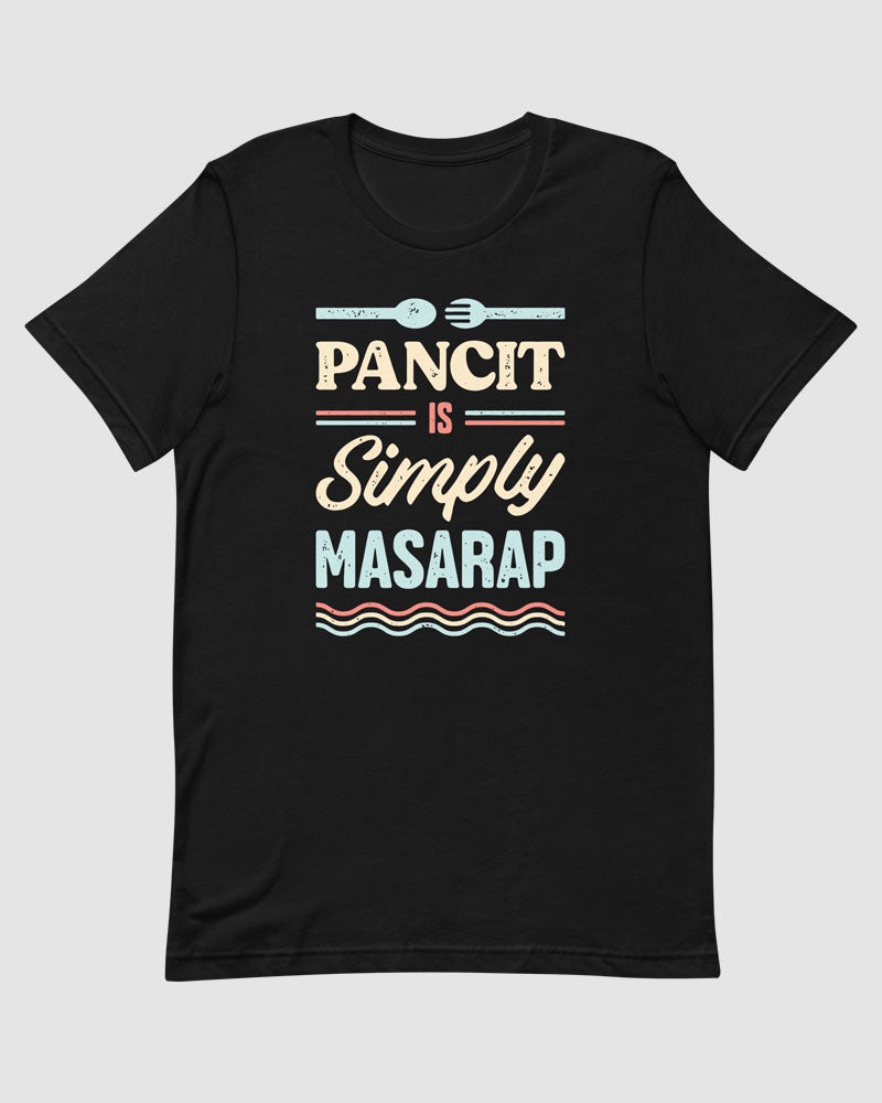 Black t-shirt product photo