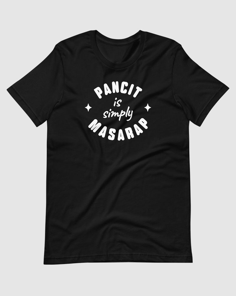 Black t-shirt product photo