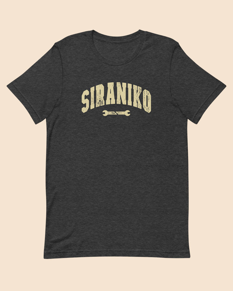 Dark grey heather t-shirt product photo