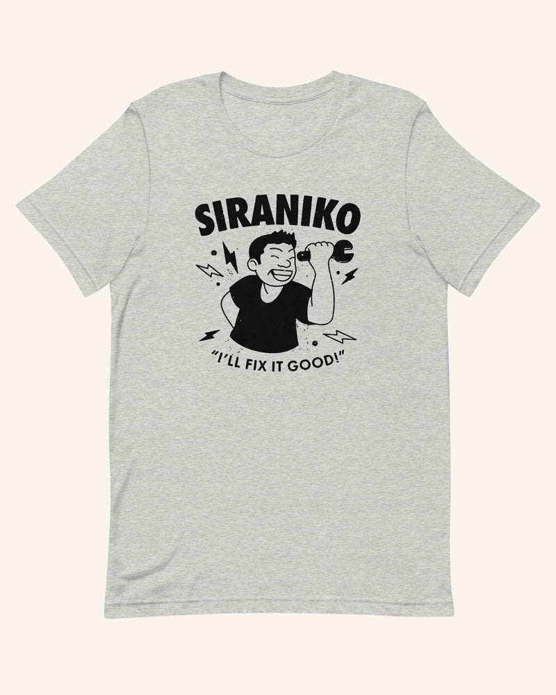 Athletic heather t-shirt product photo