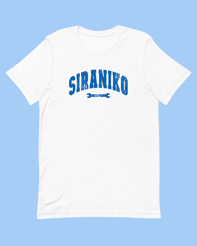 White t-shirt product photo