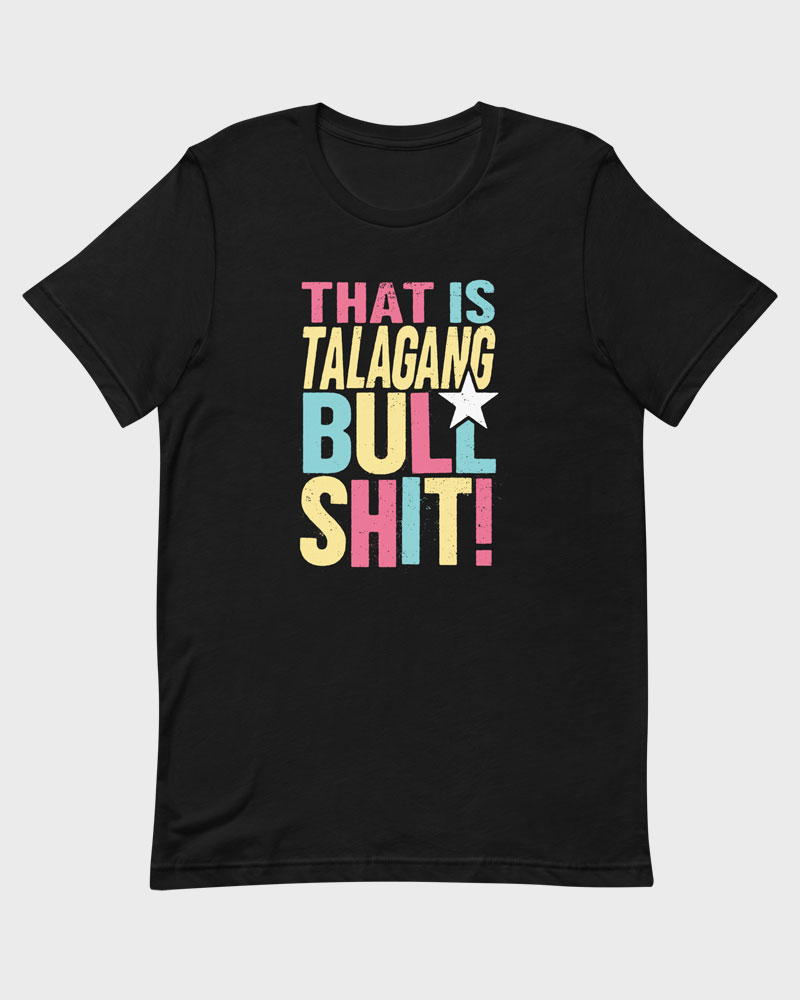 Black t-shirt product photo