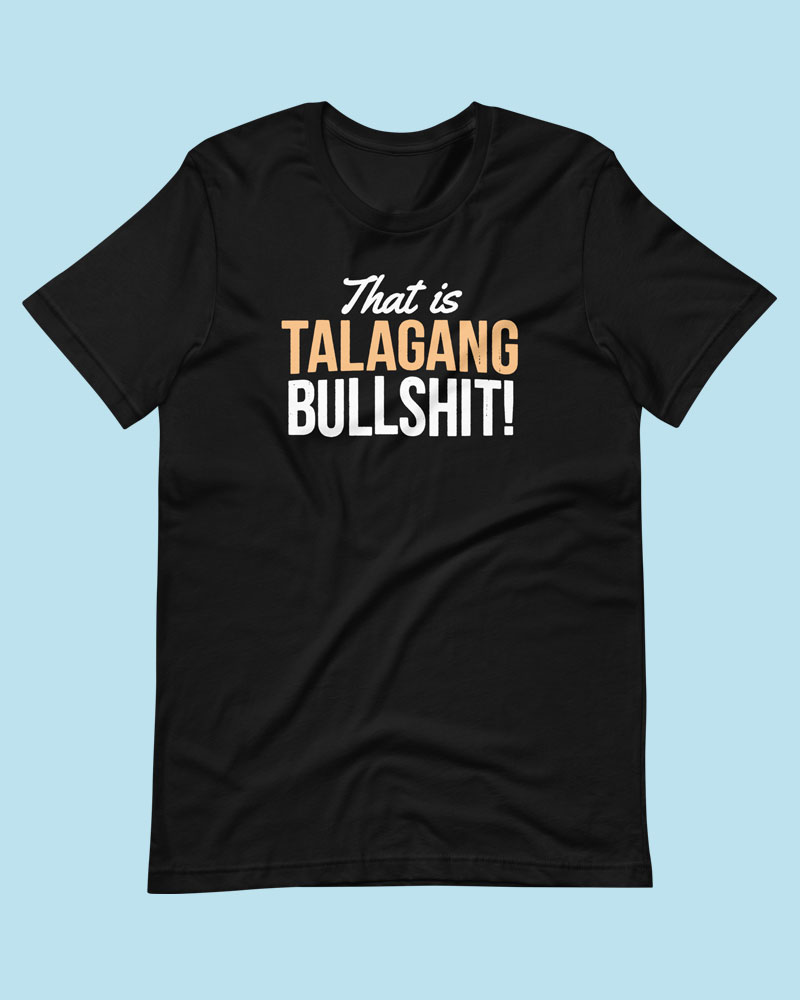 Black t-shirt product photo