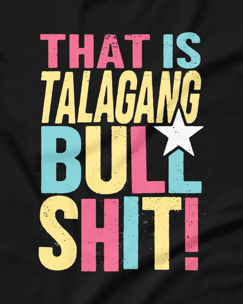 Close-up photo of t-shirt design