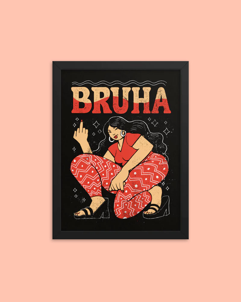 12 by 16 inch framed poster