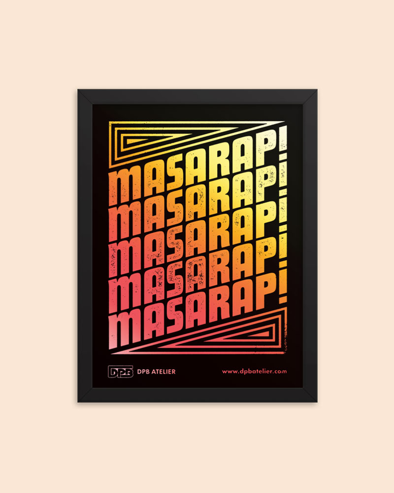 12 by 16 inch poster with black frame