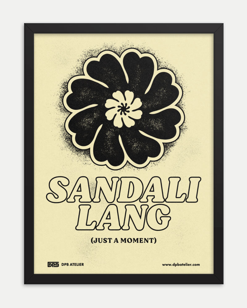 18 by 24 inch poster with black frame