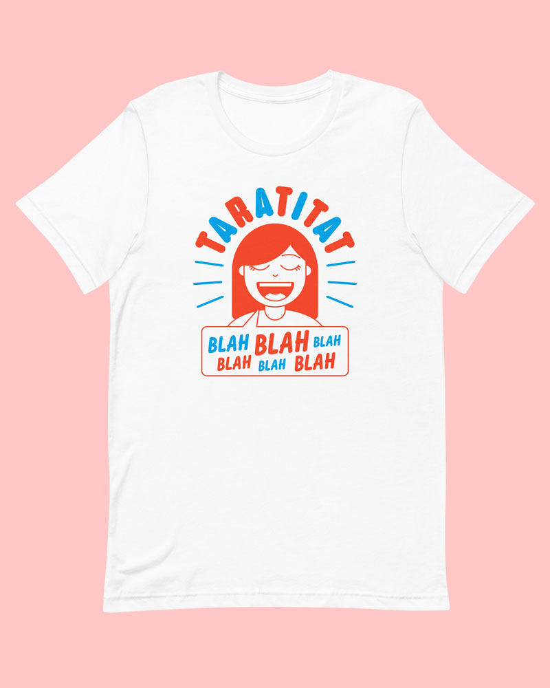 White t-shirt product photo